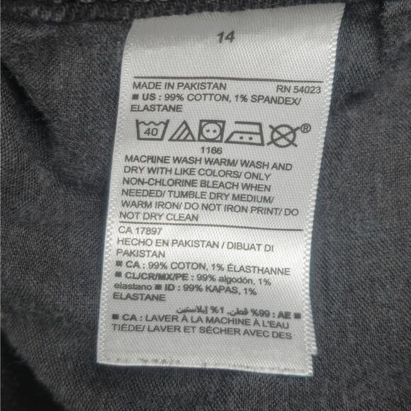 Old Navy Womens Size 14 Sky-Hi Straight Black Boyfriend Jeans 32" Waist - Picture 8 of 16